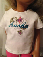 16" Sasha Embroidered Personalized Shirt