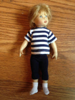 7" Riley Solid Color Capris