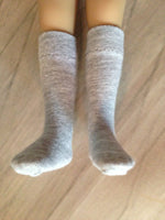 13" Effner Little Darling Solid Color Knee Socks