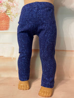 Solid Color Leggings for 18" American Girl doll