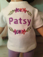 10" Patsy Embroidered T-shirt