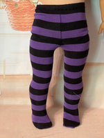 Halloween Tights for 18" American Girl doll