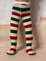 Christmas Tights for 11" Meadow Dolls Dumplings dolls