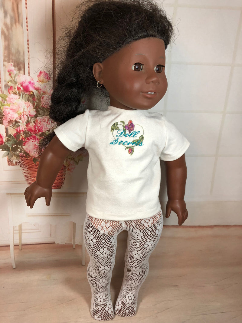 Solid Color Tights for 18 American Girl doll