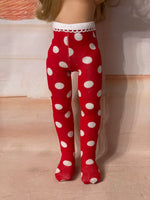 Christmas Tights for 12.5" Paola Reina Las Amigas dolls