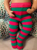 15" Bitty Baby Print Tights