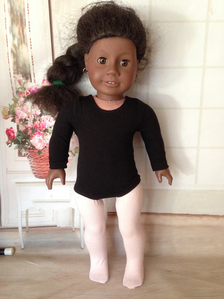Ballet Leotard & Tights for 18" American Girl doll