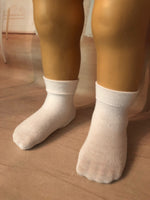 White ankle socks for 19" Vintage Chatty Cathy