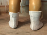 White ankle socks for 19" Vintage Chatty Cathy