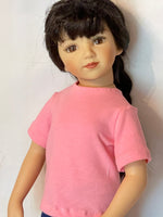 20" Maru  Solid Color Short Sleeve T-shirt