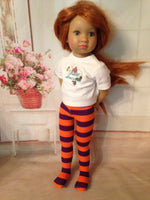 18" Kidz n Cats Halloween Tights