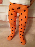 16" A Girl for All Time Halloween Tights