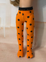 Halloween tights for 12.5" Paola Reina Las Amigas dolls