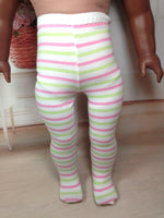Print Tights for 18" American Girl doll