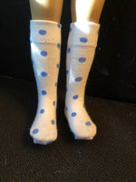 13" Effner Little Darling Print Knee Socks
