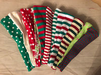 Christmas Tights for 13" Effner Little Darling
