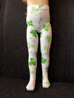 13" Effner Little Darling St. Patrick's Day Tights