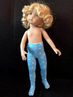 10" Effner Boneka Child Print Tights