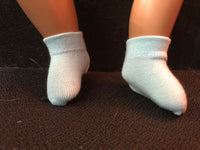 12" Baby Sasha Solid Color Ankle Socks