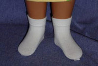 16" A Girl for All Time Solid Color Ankle Socks